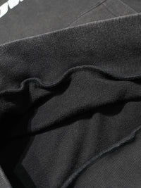 Close-up of black fabric texture