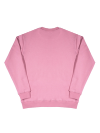 Pink sweatshirt on a white background
