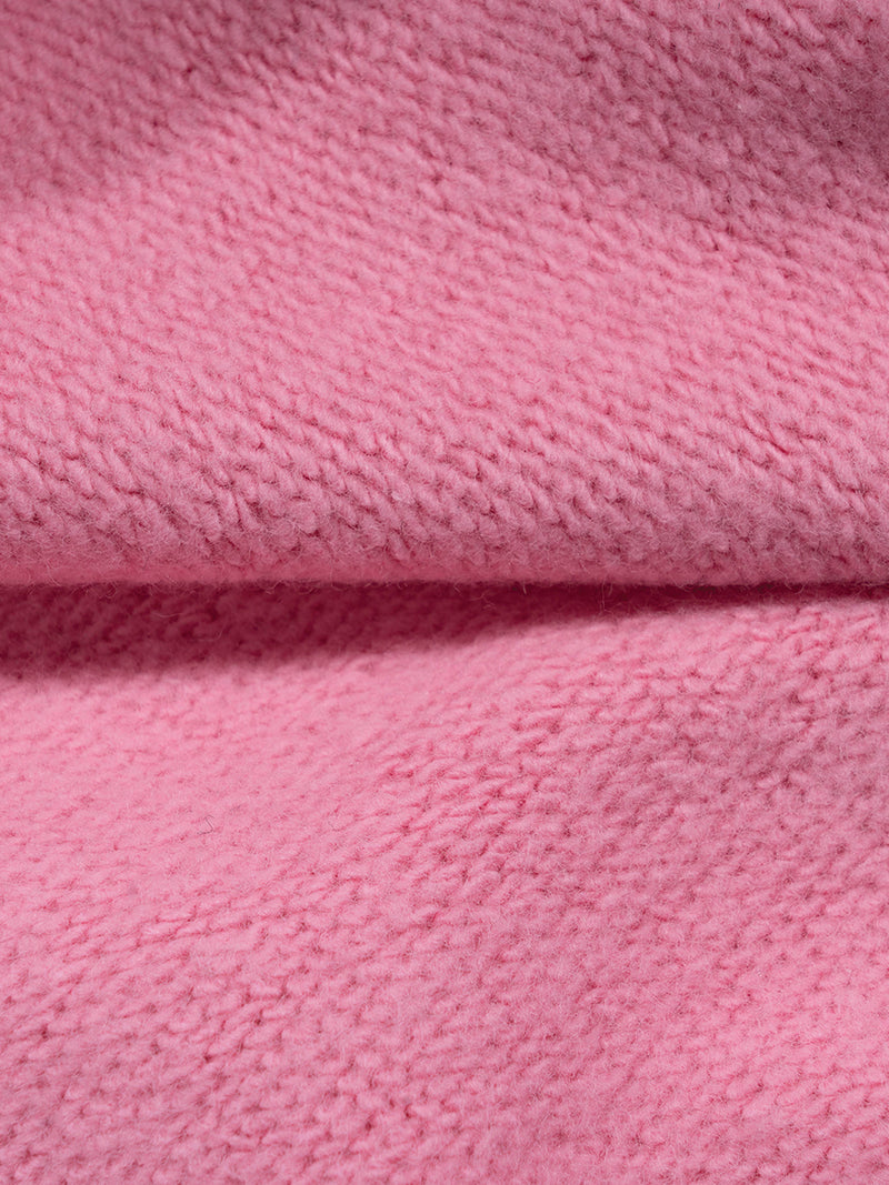 Close-up of pink fabric texture