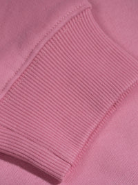 Close-up of a pink fabric texture