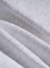 Close-up of gray fabric with a subtle pattern