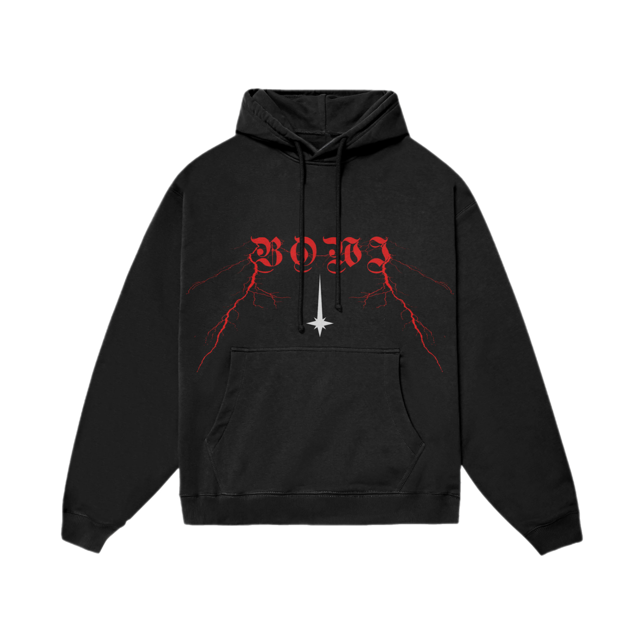 Black Heavyweight Hoodie